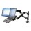 Ergotron LX Dual Desk Mount Arm - Black